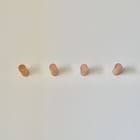 Modern Home by Bellver Wooden Peg Wall Hooks - Set of 4