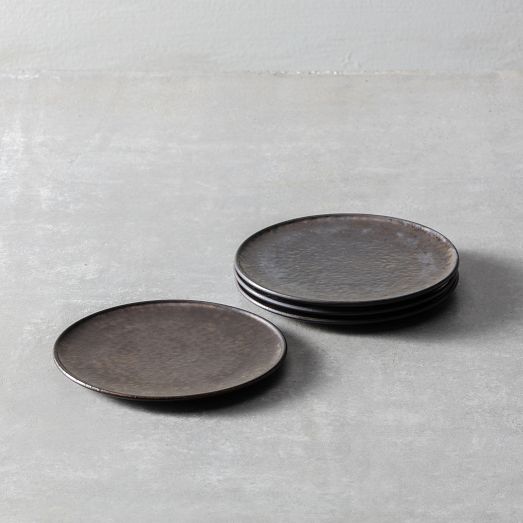 Nivo Metallic Salad Plates (Set of 6) by West Elm