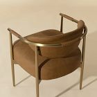 Ximena Vegan Leather Dining Arm Chair