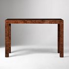 Parsons Burl Wood Desk (48")