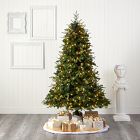 Pre-Lit Faux Wellington Spruce Christmas Tree (6'&ndash;8')