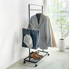 Yamazaki Rolling Garment Rack, Narrow