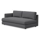 Open Box: Build Your Own Haven Sectional, Left-Arm 2 Seater Sofa Bench - Performance Velvet Pewter