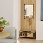 Willow Modular Mirror Shelf w/ Hooks