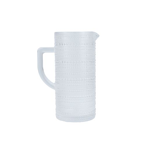 Jupiter Beaded Glass Pitcher by West Elm