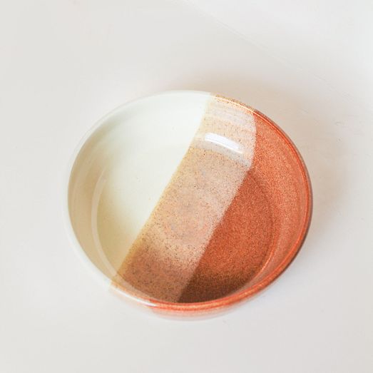 Keraclay Tri-Color Amber Plate by West Elm