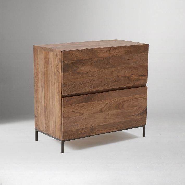 modular dresser Woodntry Modular Dresser Anthracite 88x30x84 cm Functional F56-2 main image 1