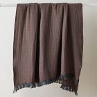Wool Two-Tone Throw