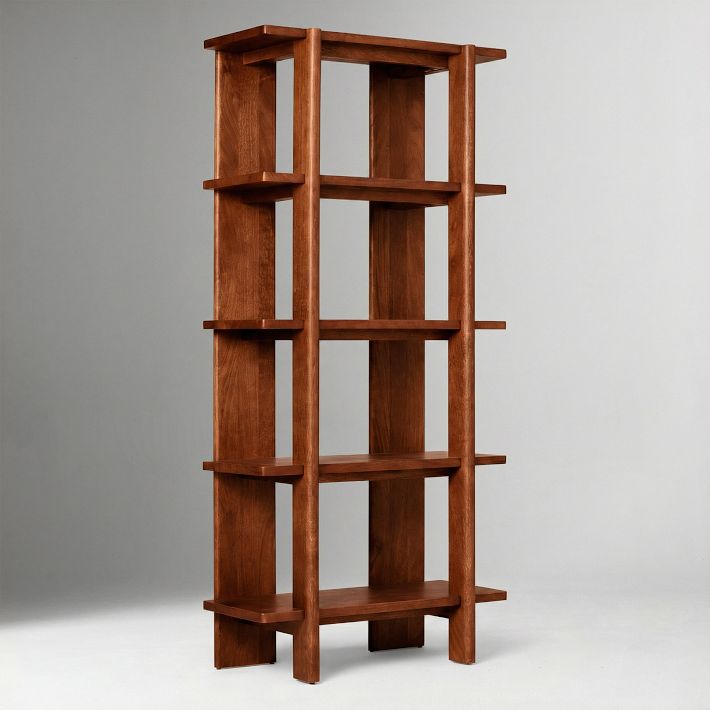 Otto Solid Wood Bookshelf (33
