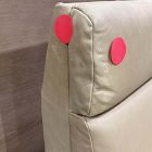 Open Box: Spencer Wood-Framed Leather Recliner - Ludlow Leather Cumin, Walnut