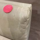 Open Box: Spencer Wood-Framed Leather Recliner - Ludlow Leather Cumin, Walnut