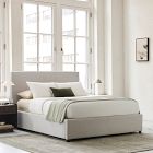 Customizable Upholstered Pop-Up Storage Bed