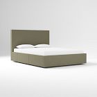 Customizable Upholstered Side Storage Bed