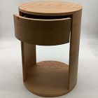 Open Box: Claremont Round Nightstand (15") - Blonde