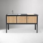 Open Box: Dante Outdoor Kitchen (68") - Black