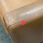 Open Box: Harris Leather Power Recliner - Saddle Leather Nut, Chocolate