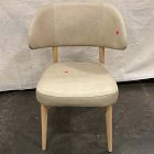 Open Box: Hyde Leather Dining Chair - Ludlow Leather Sand, Blonde