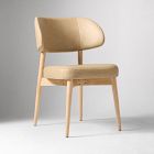 Open Box: Hyde Leather Dining Chair - Ludlow Leather Sand, Blonde