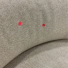 Open Box: Laurent Right-Arm Wedge Chaise - Performance Marled Basketweave Camel, Cool Walnut