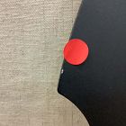 Open Box: Maryam Round Outdoor Aluminum Fire Table Burner Lid (38") - Black