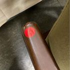 Open Box: Mid-Century Show Wood Chair - Deluxe Velvet Juniper, Espresso