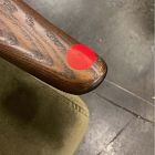 Open Box: Mid-Century Show Wood Chair - Deluxe Velvet Juniper, Espresso