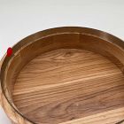 Open Box: Peyton Wood Decorative Box, Large (10.75" D) - Light Ash