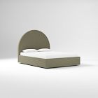Customizable Upholstered Low Profile Bed