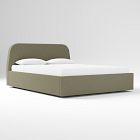 Customizable Upholstered Pop-Up Storage Bed