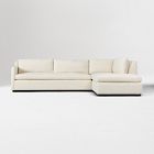 Marin 2-Piece Bumper Chaise Sectional (114")