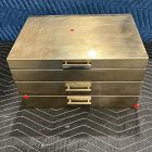 Open Box: Mid-Century Jewelry Box, Grand (7.25"H) - Champagne Lacquer