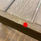 Open Box: Portside Outdoor Dining Table (76.5"W, Seats 6) - Driftwood