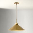 Open Box: Roslyn Pendant (16") - Champagne Bronze Metal