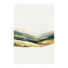 Golden Mountain Peaks Wall Art