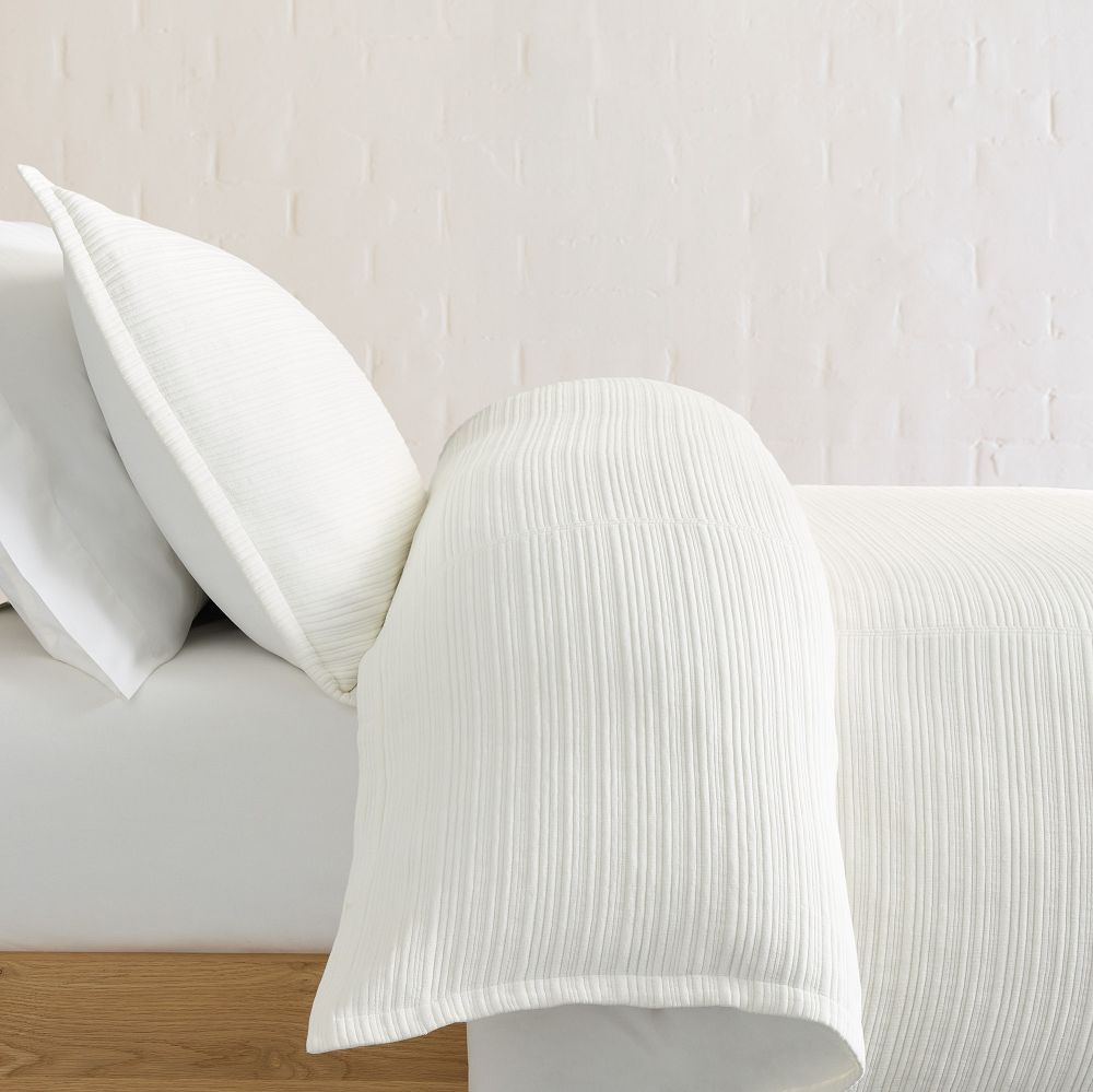 Chandler Ribbed Duvet Cover & Shams