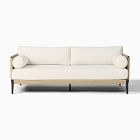 Ventura Aluminum Outdoor Sofa, Lounge Chair &amp; Coffee Table Set