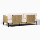 Ventura Aluminum Outdoor Sofa, Lounge Chair &amp; Coffee Table Set