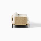 Ventura Aluminum Outdoor Sofa, Lounge Chair &amp; Coffee Table Set