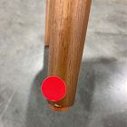 Open Box: Hyde Dining Chair - Deco Weave Sand, Cool Walnut