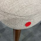 Open Box: Hyde Dining Chair - Deco Weave Sand, Cool Walnut