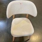 Open Box: Hyde Dining Chair - Performance Marled Basketweave Alabaster, Blonde