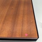 Open Box: Modern Steel &amp; Teak Mailbox, Tall (15.5"W x 4.7"D x 10.5"H) - Black