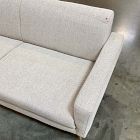 Open Box: Oliver Sofa (72") - Twill Dove, Light Walnut