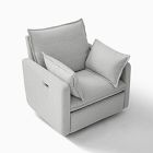 Paxton Pillow Manual &amp; Power Swivel Glider Recliner