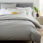 Organic Washed Cotton Percale Duvet Cover &amp; Shams