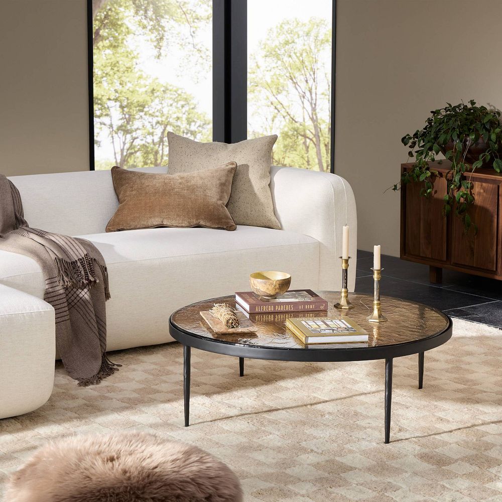 Marichin Round Coffee Table (40") by West Elm