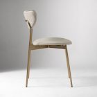 Silhouette Pedestal Marble Round Dining Table &amp; Chairs Set