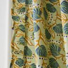 Vine Floral Ruffle Curtain