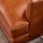 Haven Leather 2-Piece Bumper Chaise Sectional (108")