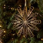 Metal Wire Snowflake Ornaments